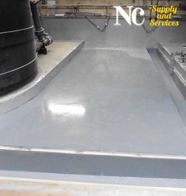 งานเคลือบไฟเบอร์กลาส-FRP Linning Coating